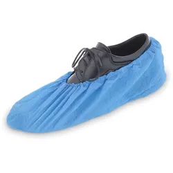 VEPATIM 100x Einwegüberschuhe CPE blau ca. 40x14 cm