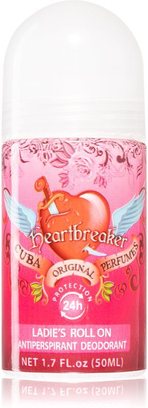 Cuba Heartbreaker déodorant roll-on pour femme 50 ml