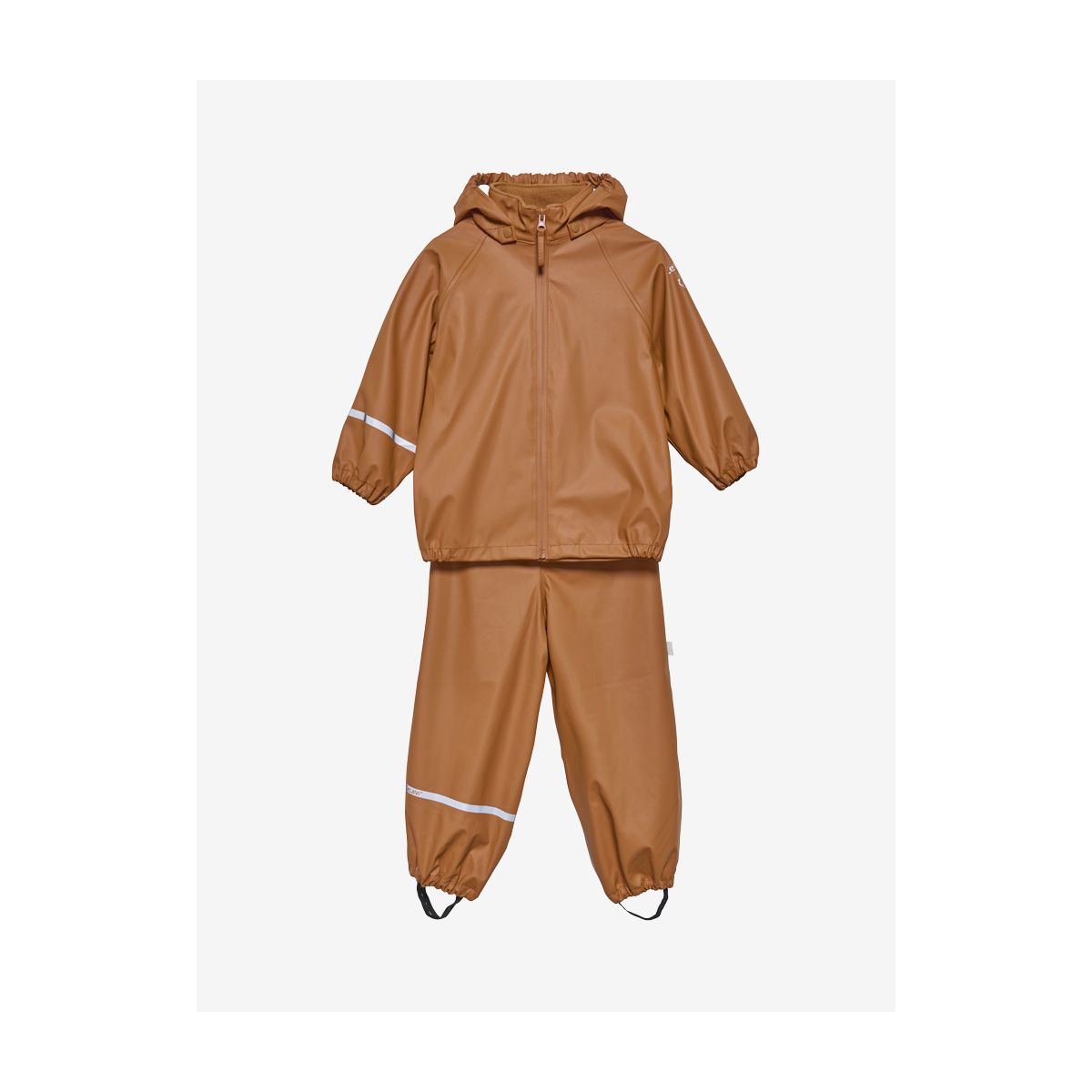 Celavi Basic Rainwear set -PU amber brown (419) 90 5552-419-90