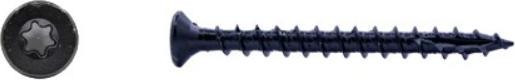 Woodies Ultimate Blackline 4.0x 50 platte kop T-20 zwart