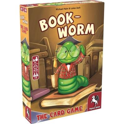 Pegasus 18322E - Bookworm, Card Game (EN)