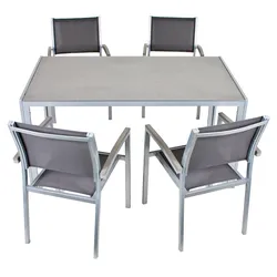 Garden Pleasure Tischgruppe Grace 5-tlg.