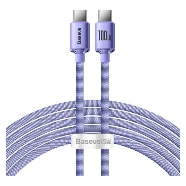 Baseus USB C - USB C (2 m, USB 2.0, 100 W) (CAJY000705)