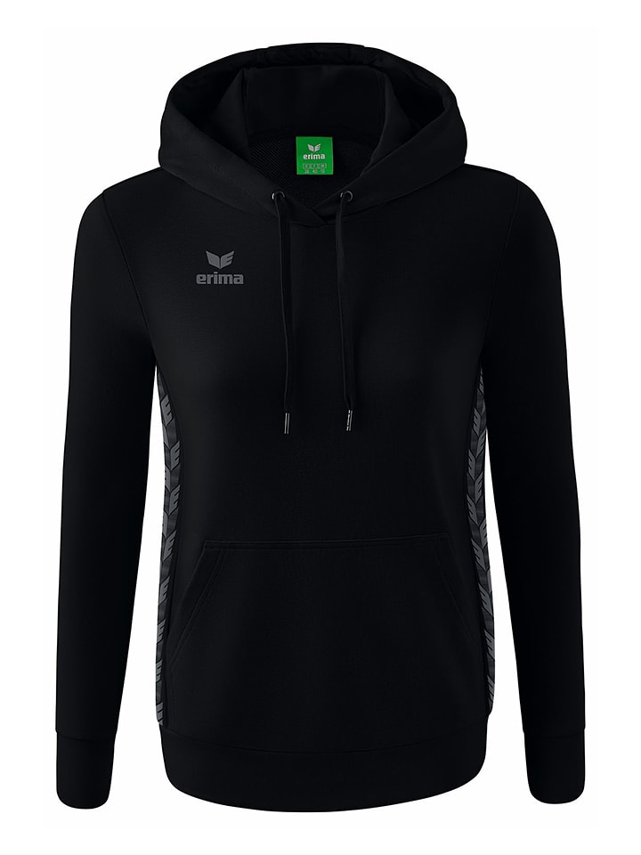 erima Hoodie "Essential Team" in Schwarz - 36