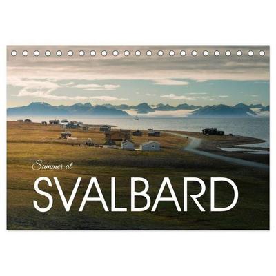 Summer at Svalbard (Desk Calendar 2027 DIN A5 landscape), CALVENDO 12 Month DeskCalendar