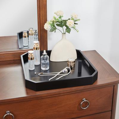 Convenience Concepts Palm Beach Geometric Decorative Serving Tray