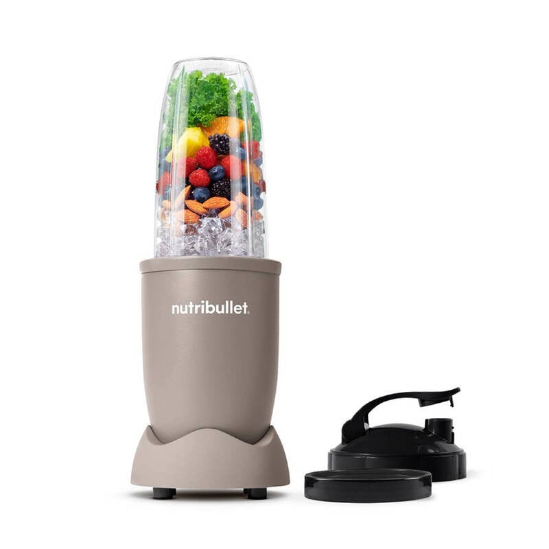 Nutribullet exclusieve blender - Mokkabruin - 700 ml - 900 W - Inclusief To-Go-dop & accessoires
