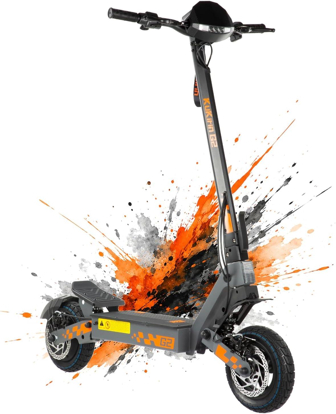 G2 - Elektroroller faltbar - Ohne ABE - Reifen 10 Zoll - Batterie 48V 15Ah - Reichweite 55 km - Nur für den Gebrauch auf Privatgrundstücken