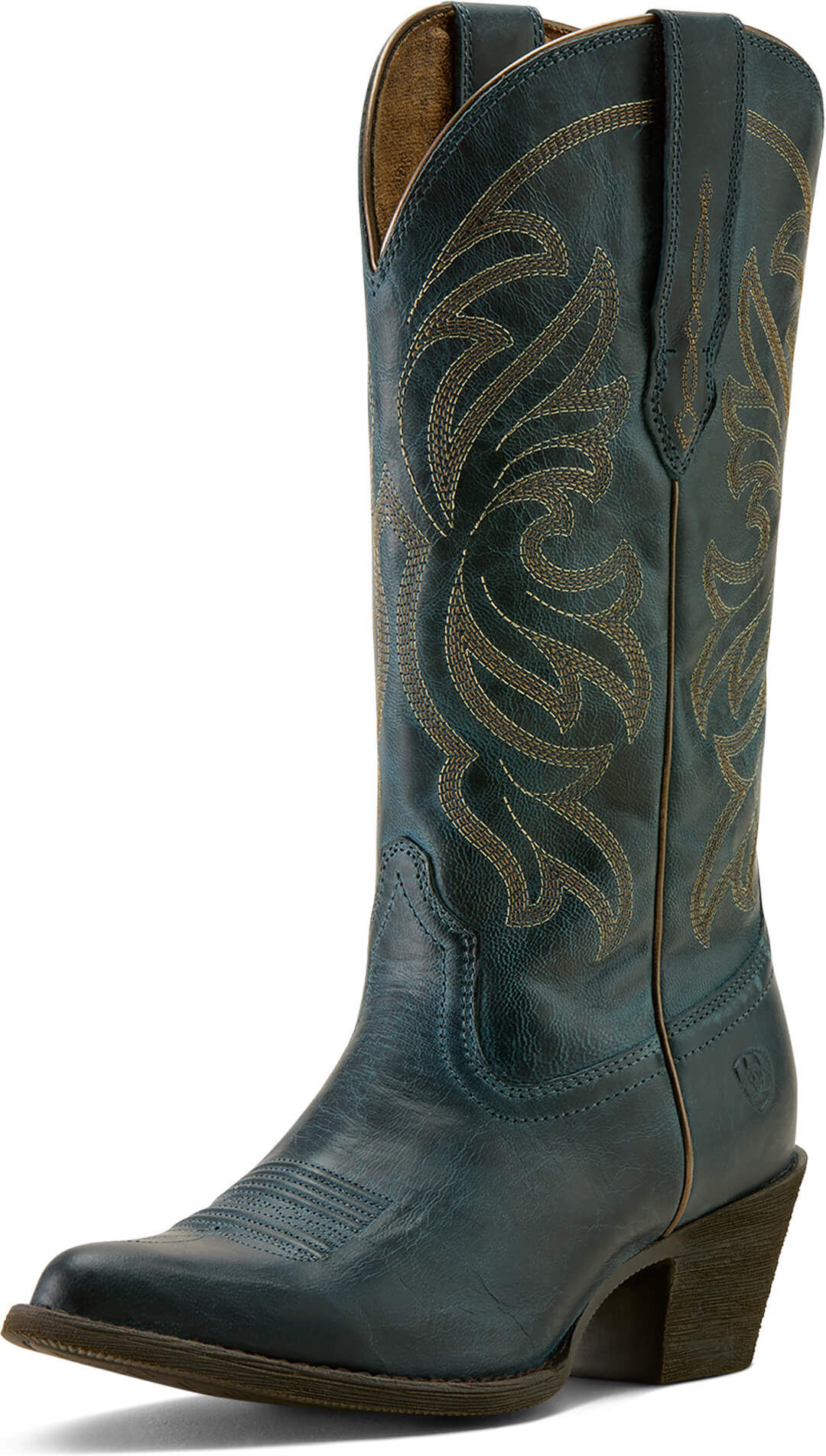 Women's Heritage J Toe Cowgirl Boots in Fresh Denim, Size: 9 B / Medium by Ariat