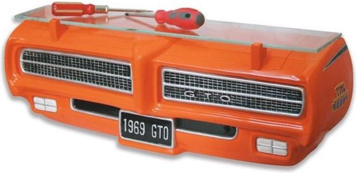 1969 Pontiac GTO The Judge Neus Muurplank Oranje