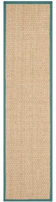 SAFAVIEH Natural Fiber Marina Basketweave Seagrass Rug