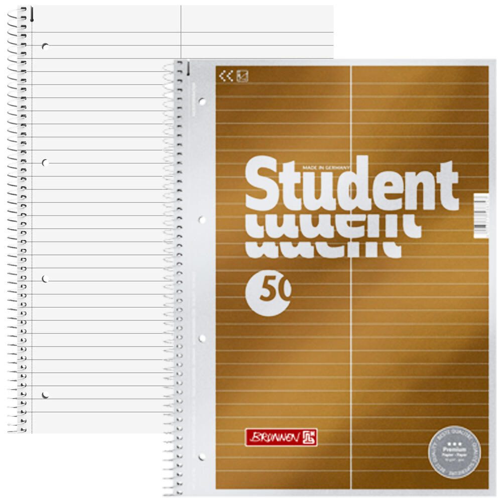 BRUNNEN Collegeblock DIN A4 liniert 1067146