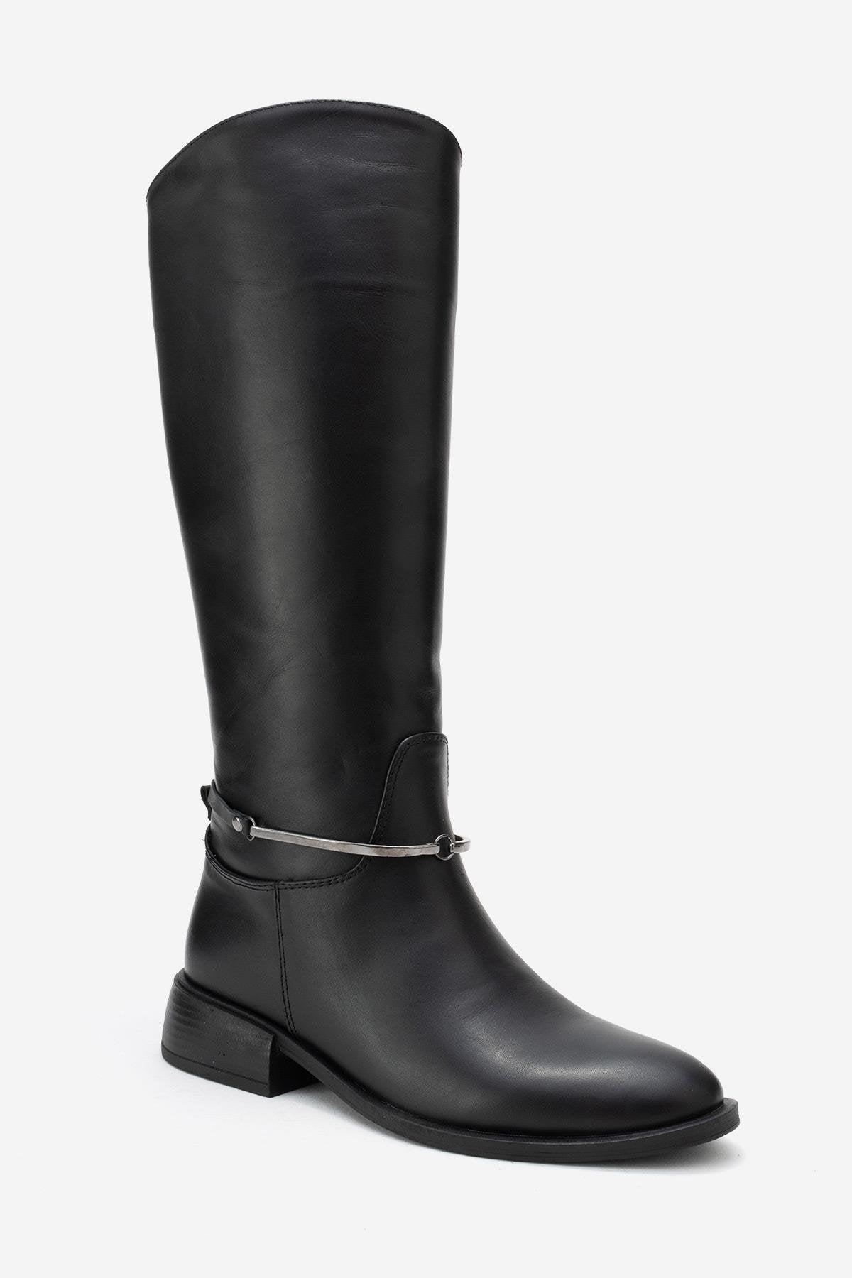 Ansel Leder-Reitstiefel (Damen)