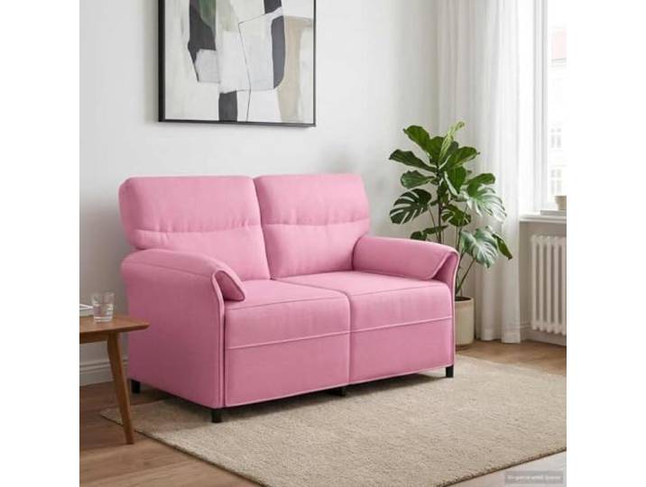 ZQQLVOO Sofa 100% Polyester, Metallrahmen Modernes Design, Schaumstoffkissen, klappbare Armlehnen, Kunststoffbeine, für Wohnzimmer