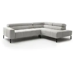 Sormani Ecksofa Pisa Cord Light Grey