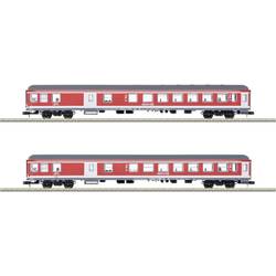 MiniTrix 18258 N 2er-Set Personenwagen RE 7 Freizeitexpress Murgtäler der DB AG