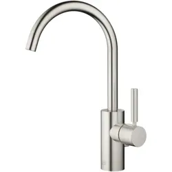Dornbracht Meta Einhebelmischer 33500661-06 mit Ablaufgarnitur, Ausladung 167mm, platin