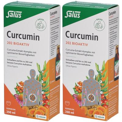 Curcumin 202 Bioaktiv Tonikum Salus 2x 2x250 ml
