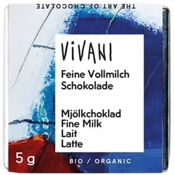 Schokoladentafel Nap - Vollmilch 33% Cacao 5g
