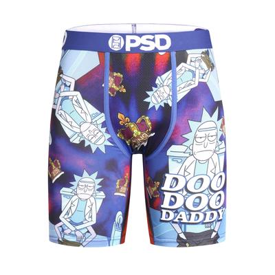 Boxershorts PSD "DOO DOO DADDY Herren", Herren, Gr. XL, bunt (multi), 90% Polyester, 10% Elasthan, Unterhosen