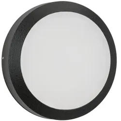 Albert LED Wand-/Deckenleuchte Typ Nr. 6420, 1x LED 24W, 2400lm, 3000K, schwarz ALB-666420