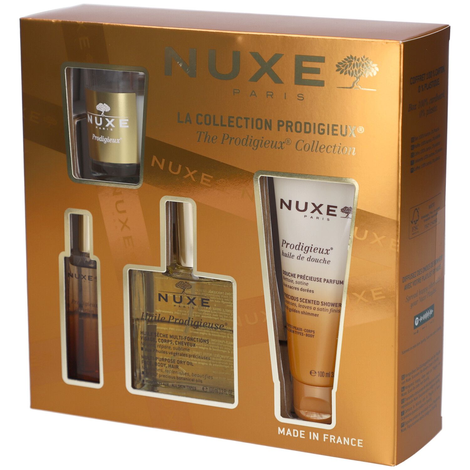 Nuxe Geschenkset 2025 Huile Prodigieuse 1 St Kombipackung