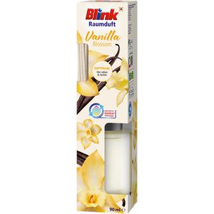 Blink Raumduft 90 ml, mit Stäbchen, gegen Gerüche, Vanilla Blossom