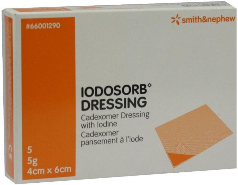 Iodosorb Dressing 5X5g