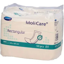 Hartmann, Inkontinenzhygiene, MoliCare Rectangular 3 Tropfen (50x)