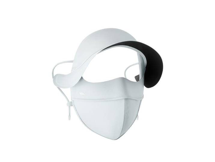 Beneunder Masque de protection solaire pour le visage avec visière AL01e - Bleu nuage - F (Taille unique)