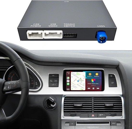 Nachrüstsatz für CarPlay für Audi A6/Q7 Modelle von 2009-2015 - Plug & Play Adapter - MMI 3G System - Verbessern Sie Ihr Fahrerlebnis
