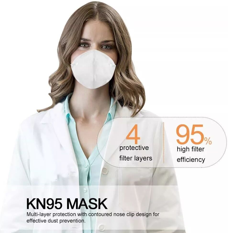 INF Protège-dents FFP2 - masque facial - respirateur KN95 6 pcs