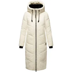 MARIKOO Damen Winter Steppmantel Stepp Jacke Mantel Parka warm mit Kapuze Nadaree