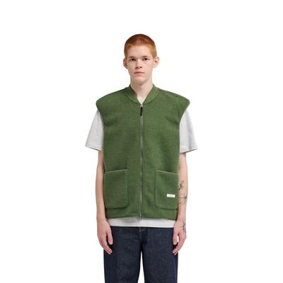 Fleecejacke ELEMENT "Sefton Gilet", Herren, Gr. XL, bronze grün, Obermaterial: 100% Polyester., Jacken Fleecejacke