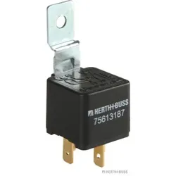 HERTH&BUSS Relais, Arbeitsstrom, 12 V, 40 A, 4 pins, Widerstand - 75613187
