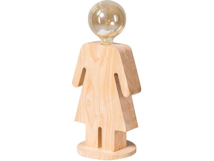 ETH Adam-Eve Tafellamp M - E27 - Hout Eve