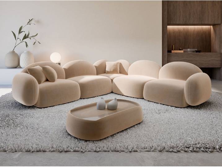 Sofa Dreams Ecksofa Polster Ecksofa Mirello L Form, Ecksofa, L-Form, Zeitloser Look in L-Form, 2 Zierkissen inklusive