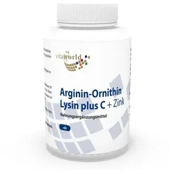 ARGININ-ORNITHIN-Lysin Plus C+Zink Kapseln 60 St