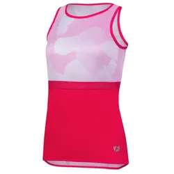 Etape Summer – Damen-Trikot ärmellos – Weiß/Rosa Gr. XL
