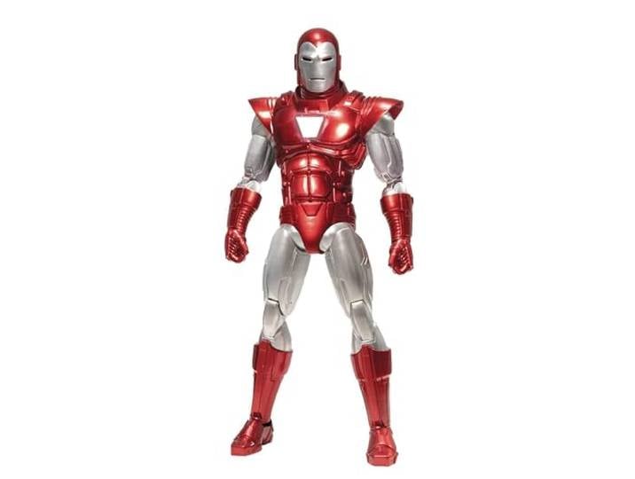 Mezco ONE:12 Collective Iron Man: Silver Centurion Actionfigur