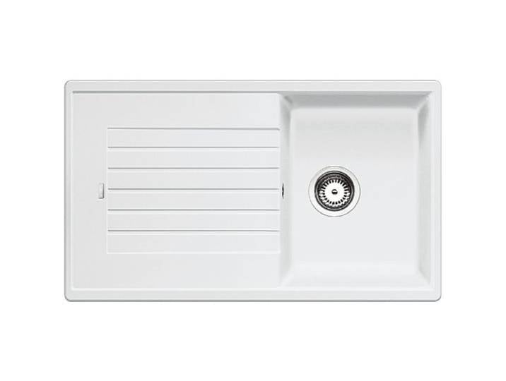 BLANCO 516730 Küchenspüle Zia 45 SL, Silgranit PuraDur, Weiß