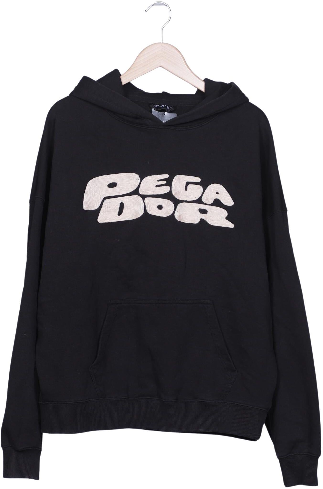Pegador Damen Kapuzenpullover, Schwarz, Gr. M, Baumwolle - Second Hand