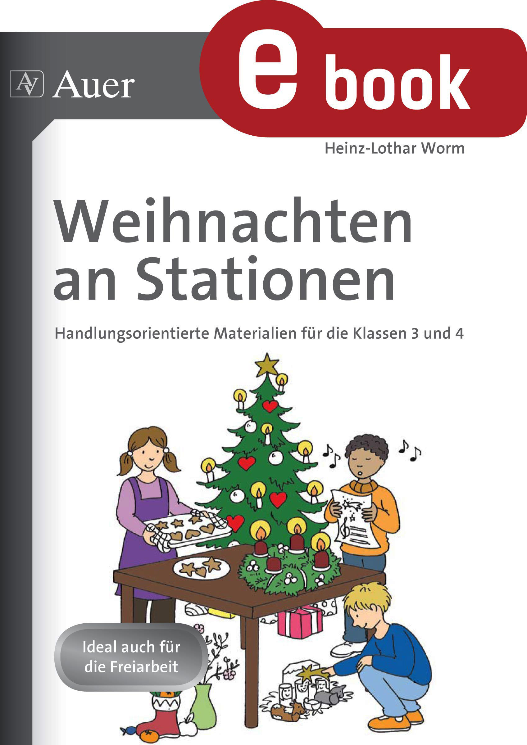Auer Verlag Weihnachten an Stationen 3-4
