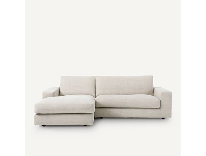 AM.PM Canapé d'angle coton/lin, Skander Angle droit Beige