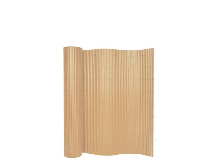 Sichtschutzmatte PVC 300 x 100 cm Bambusoptik
