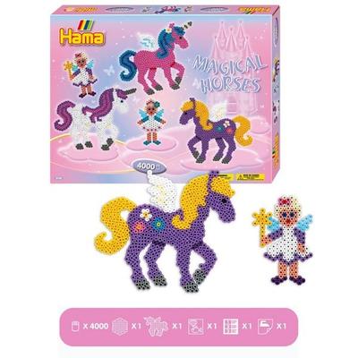 Hama 3138 - Bügelperlen Geschenkpackung Zauberhafte Pferde