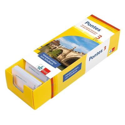 Pontes 3 Gesamtband (ab 2020) - Vokabel-Lernbox zum Schulbuch 3. Lernjahr, Taschenbuch von , Klett Lerntraining bei PONS Langenscheidt GmbH,