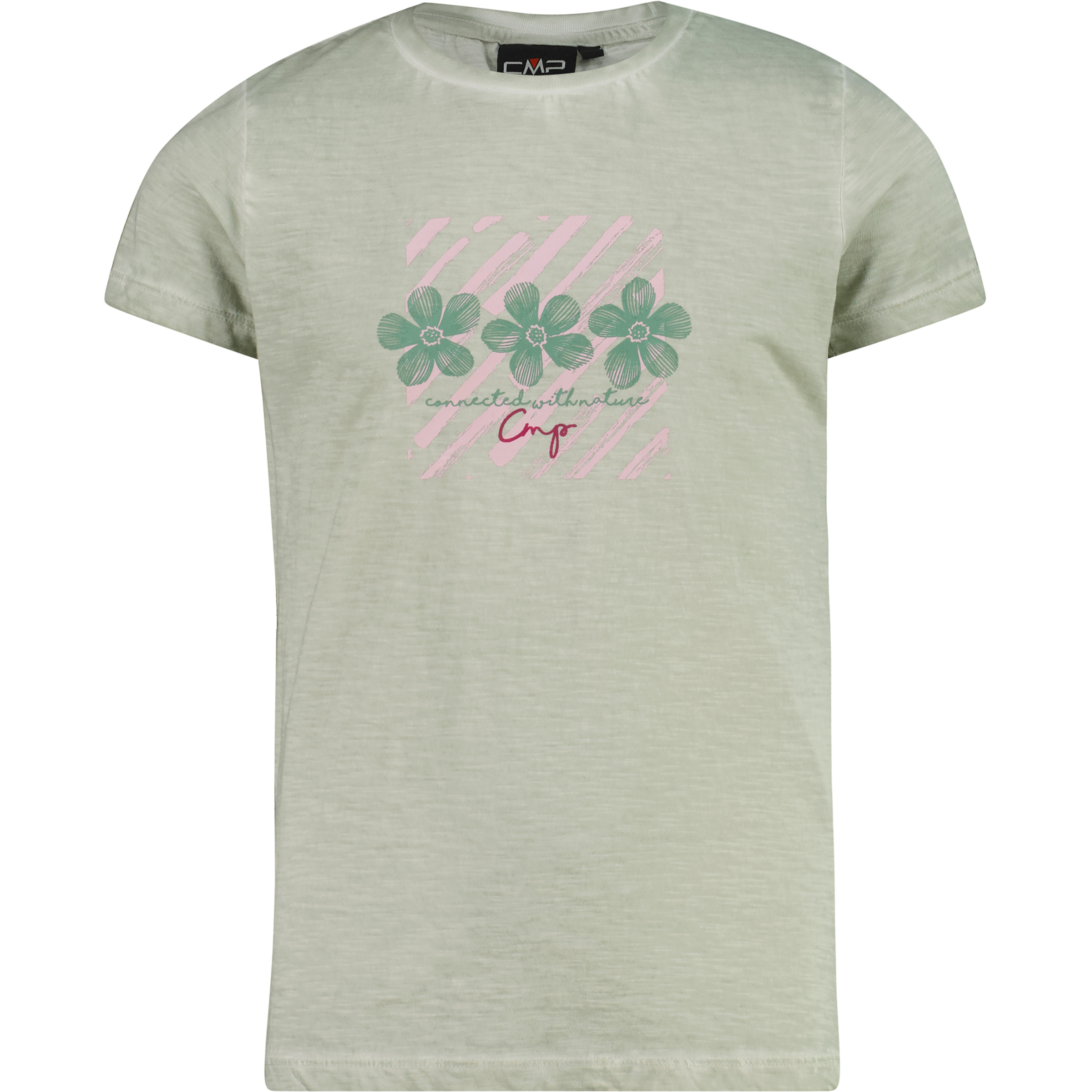 CMP Kinder T-Shirts beige Größe 128 Lifestyle Hautfreundlich