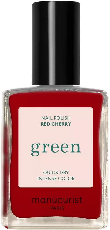 Manucurist - Nagellack Green Red Cherry (Rouge parfait), 15 ml
