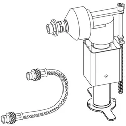 Mepa Füllventil-Set 590265 Sanicontrol Typ A31, für Unterputz Spülkasten